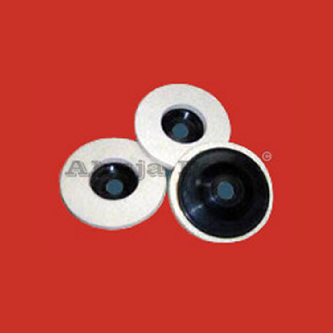 Felt Wheel With Black Plastic Plate