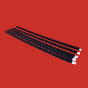 Self Adhesive Felt Strips – Black Needle punched Polyester Felt